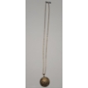 Image 2 : Gold Plated Sterling Silver 18" Ornate Filgree Necklace - Weight: 7.5g