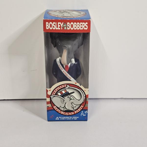 Bosley Bobbers Republican Party Elephant Vote Republican Political Bobblehead