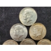 Image 4 : Six Assorted 40% Silver Kennedy Half Dollars - $3 Face Value
