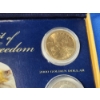 Image 3 : World Reserve Spirit of Freedom Coin Collection - Including Silver - in Display Box 
