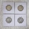 Image 2 : Four Assorted Years 90% SILVER Washington Quarters - Face Value: $1.00