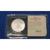 Image 1 : 2002 Littleton Coin Company 99.93% Silver American Eagle In Original Packaging