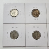 Image 9 : x10 Assorted Years United States 90% Silver Mercury Dimes - Face Value: $1.00