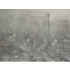 Image 4 : 14 Crystal Wine Goblets -  ~ 7 inches tall - Gorgeous Pattern