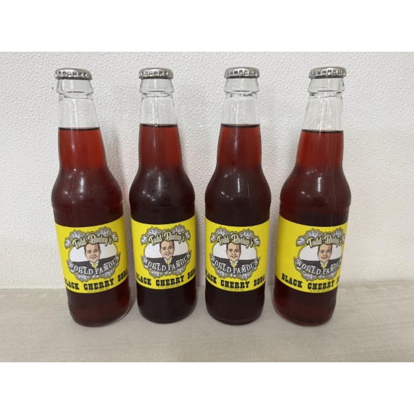 Todd Bosley's World Famous 4 Pack Of Black Cherry Sodas - Brand New & Delicious