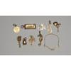 Image 1 : Assortment Of 14K Gold Pendants & Charms - Total Weight: 6g