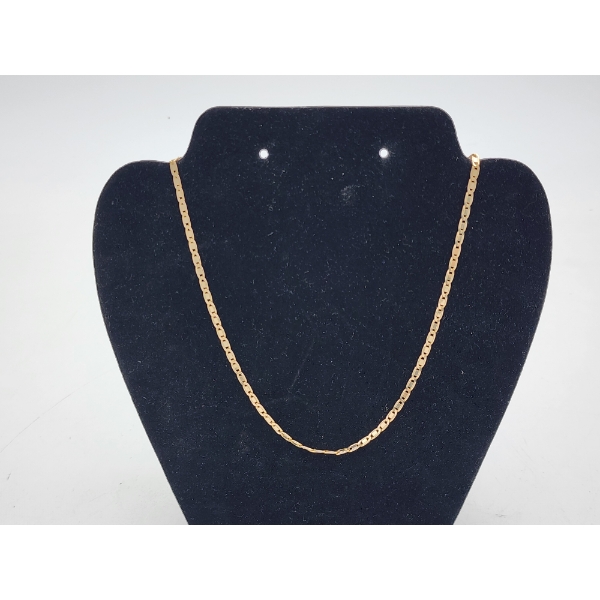 14K Yellow Gold Chain - 18in - TW: 11.4g