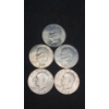 (3) 1971-S Eisenhower 40% Silver Dollars & (2) 1973-S 40% Silver Dollars - Face Value: $5.00