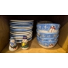 Image 2 : Cupboard Full Of Snowmen Plates Bowls Etc - Too Many to Count