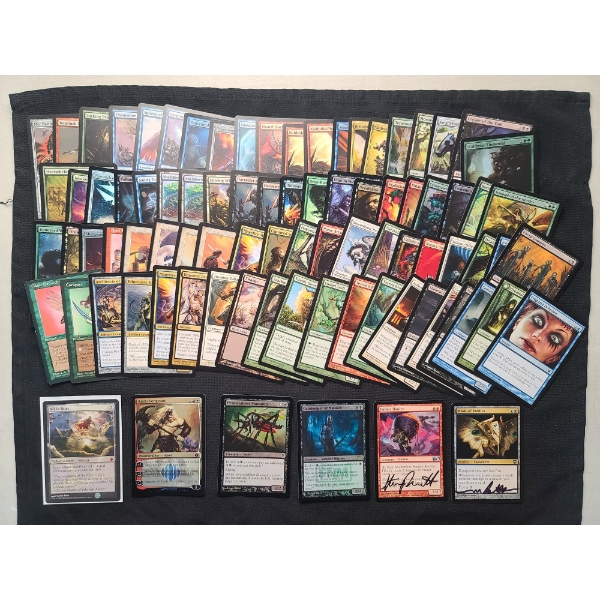 Large Lot of MTG Magic The Gathering Trading Cards Including Rares, Holos & Even Autographs!