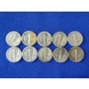Image 4 : Lot of 10 Assorted Years Silver Mercury Dimes - 90% U.S. Silver - Face Value $1.00
