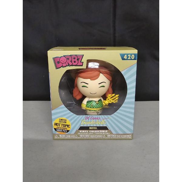 Limited Edition Vinyl Funko Dorbz DC Comics Bombshells MERA #420