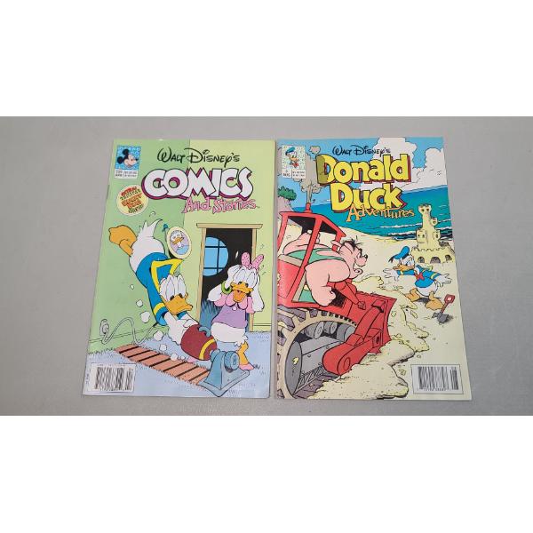 (2) 1990's Walt Disney's Donald Duck Adventures #3 & Walt Disney's Comics and Stories #558