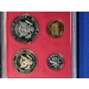Image 5 : 1980- S United States Proof Set - 6 Coin Set with Box and Display Stand