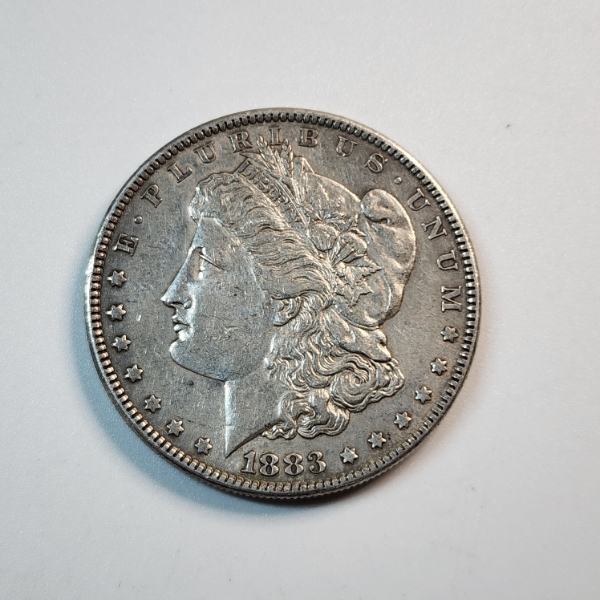 1883 Morgan Silver Dollar - 90% Silver United States Coin 