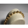 Image 2 : 14K Yellow Gold Chain Detailed Beaded Bracelet 8" TW: 11.0g