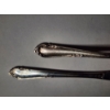 Image 4 : Reed & Barton Sterling Silver Fork & Knife With Stunning Dancing Flowers Design Weighing 42 Grams