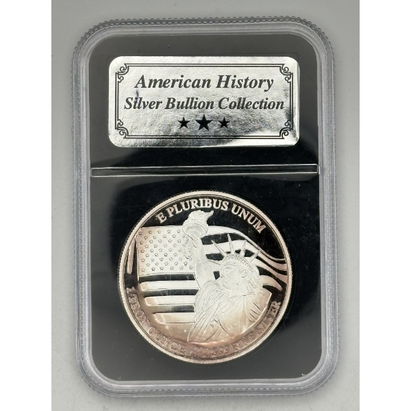 American History Silver Bullion Collection - Roaring 20s - 1Toz .999 Silver Round