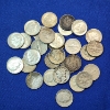 Image 1 : Lot of 30 Assorted Years 90% SILVER U.S. Dimes FV: $3.00