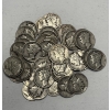 Image 1 : Lot of 40, 90% Silver Assorted Year Mercury Dimes, FV $4.00