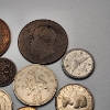 Image 4 : Lot of Assorted U.S. & Foreign Coins: Canada, Bermuda, Germany, & More! 