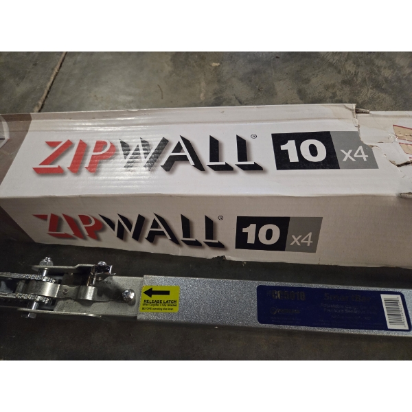 New ZipWall Set & Two New 48''-108'' Smart Bars