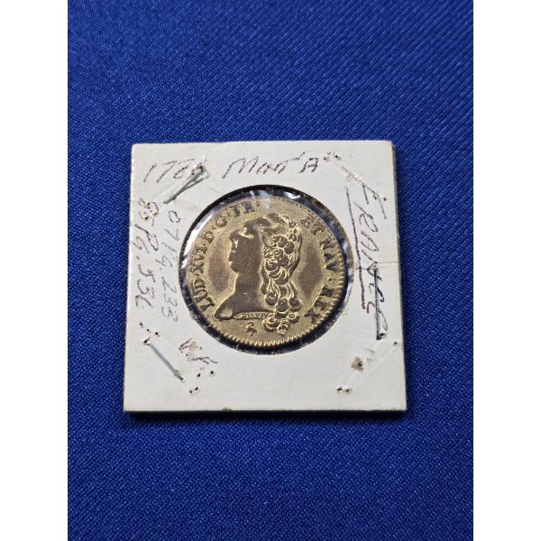 France, Louis XVI 1786-A Gold Louis D'Or Coin