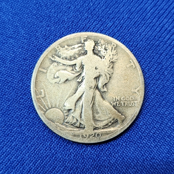 1920-S United States Walking Liberty Half Dollar