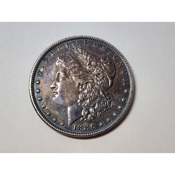 1886 90% Silver Morgan Dollar