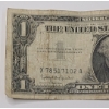 Image 2 : United States Series 1957 B $1 Silver Certificate With Granahan And Dillon Signatures 