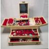 Large Lot Of Assorted Costume Jewelry In Jewelry Box 
