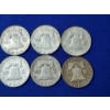 Image 6 : Lot of (8) 90% Silver Franklin Half Dollars - FV: $ 4.00