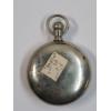 Image 10 : Eagle Size 18 Silverode Railroad 7 Jewels Leverset Openface Pocketwatch - Non-Working Condition