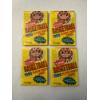Image 1 : 4 - Unopened 1990 Fleer NBA Basketball Wax Packs - Mint Condition