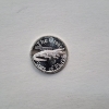 Image 1 : "The Great State of Florida" Gold Silver Naples: Gator 1 Gram .999 Fine Silver Round