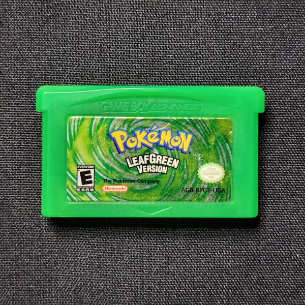 Pokemon Leaf Green Version for the Game Boy Advance 