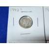 Image 2 : $1.50 Face Value of 90% Silver Dimes Including Mercury, Roosevelt, & Barber