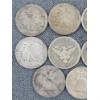 Image 6 : $4 Face Value in 90% Silver United States Half Dollars - Ft. Walking Liberties, Franklins & Barber!