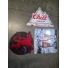 Image 1 : Three Tin Beer Wall Signs, Including Fireball 17''x17'', Coors Light 16''x23'', & Labatt 20''x20''