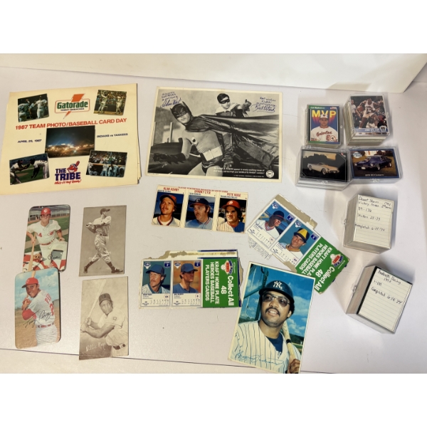 Miscellaneous Sports Cards - Big Cards - Batman Poster Card - MVP Cards - Dream Machines Cards 
