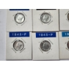 Image 2 : x10 Assorted Years 90% Silver Mercury Dimes FV: $1.00
