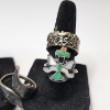 Image 4 : Nice Assortment of Sterling Silver Rings, Various Styles & Sizes - Total Weight: 29.9g - See Photos!