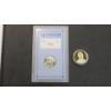 Image 1 : AACGS 1976-S MS64 Bicentennial Kennedy Silver Half Dollar & Harry S. Truman Gold Plated Medal