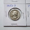 Image 5 : Four Assorted Years United States 90% Silver Washington Quarters - Face Value: $1.00
