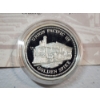 Image 3 : History of the Railroads "Best Friend" Proof .999 Fine Silver Round TW: 15g