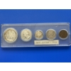 Image 1 : Assorted 90 Percent Silver United States Coin Set In protective Holder - Mint Condition 