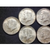 Image 2 : Six 90% Silver Kennedy Half Dollars - $3 Face Value