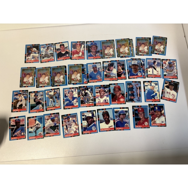 Donruss 1988 Baseball & Puzzle Cards - Includes Will Clark - Scott Bailes - Mike Krukow - Buddy Bell