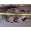 Image 4 : Louisville Home Pickup - Set Of 2  Fancy & Heavy Metal Leaf Themed Baskets Large & Med Sz - See Desc