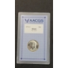 Image 2 : AACGS 1976-S MS64 Bicentennial Kennedy Silver Half Dollar & Harry S. Truman Gold Plated Medal